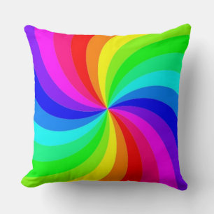 COJÍN DECORATIVO RAINBOW SPIRAL