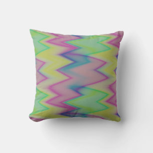 Cojín Decorativo Rainbow Zigzags