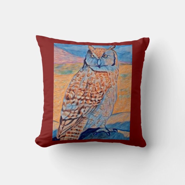 Cojín Decorativo Ralph The Owl 🦉 (Anverso)