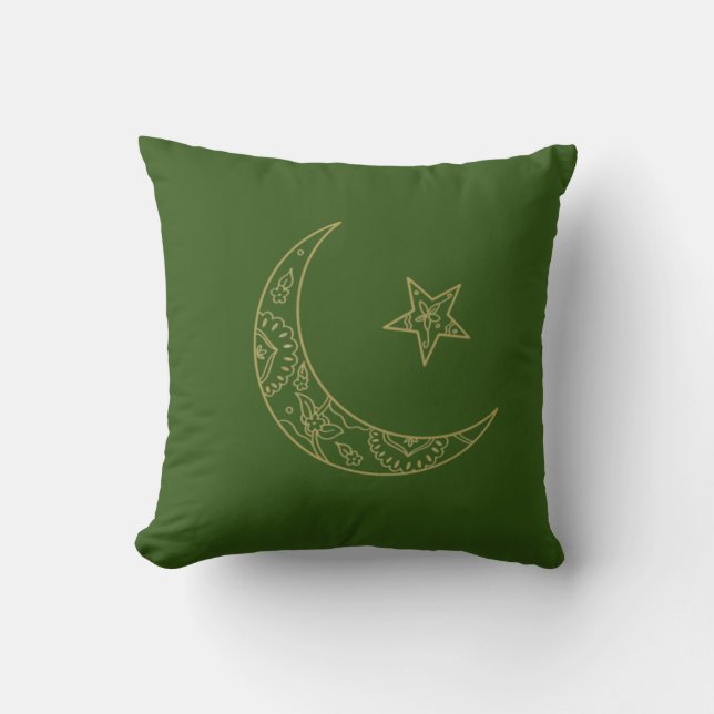 Cojín Decorativo Ramadan Mubarak (Anverso)
