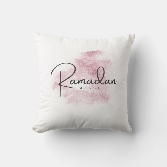 Cojín Decorativo Ramadan Mubarak karem (Anverso)