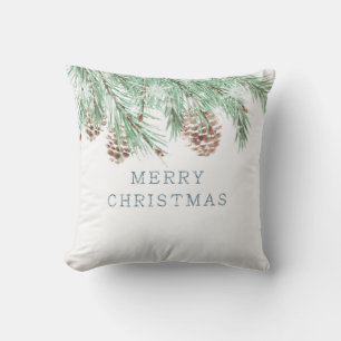 Cojín Decorativo ramas con conos, Navidades, conos de Navidades