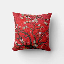 Cojín Decorativo Ramas de árbol de almendros en Blossom, Van Gogh