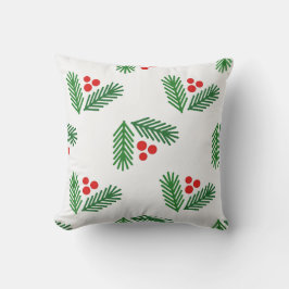 Cojín Decorativo Ramas de árbol de Navidad