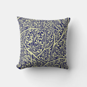 Cojín Decorativo Ramas de árbol intrínsecamente entrelazadas - mar 