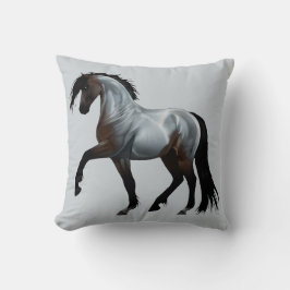 Cojín Decorativo Ramirez - spanisches Pferd, laufend - 