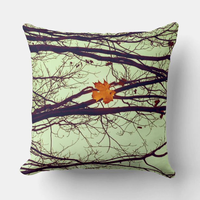 Cojín Decorativo Ramitas en otoño (Anverso)