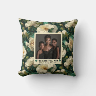 Cojín Decorativo Ramo de gardenias Suegra Interior Occidental