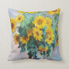 Cojín Decorativo Ramo de girasoles, Claude Monet 1880