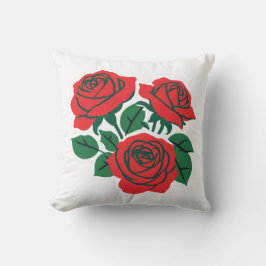 Cojín Decorativo Ramo de Rosas
