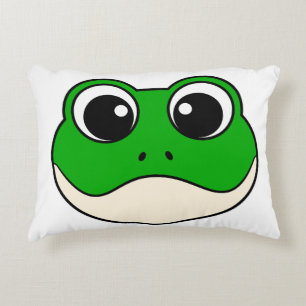 Cojín Decorativo Rana Cute Sonriente