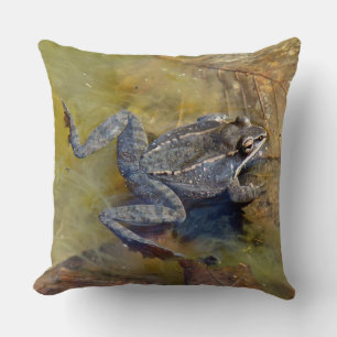 Cojín Decorativo Rana leopardo del norte