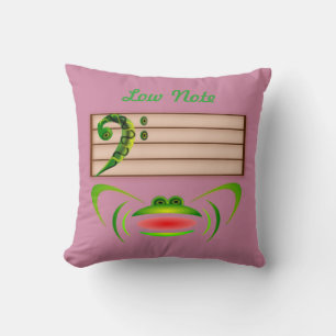 Cojín Decorativo Rana verde baja nota