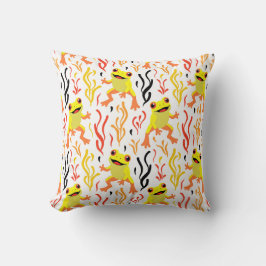 Cojín Decorativo Ranas juguetonas