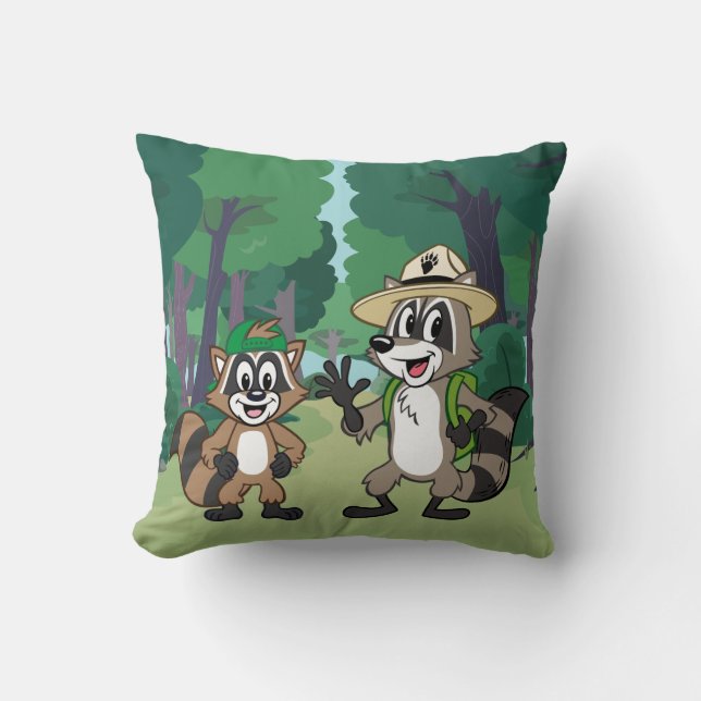 Cojín Decorativo Ranger Rick| Ranger Rick & Ricky (Anverso)