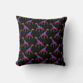 Cojín Decorativo Rara Giraffe Psicodélica
