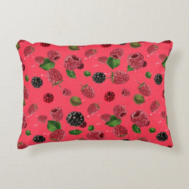 Cojín Decorativo Raspberry (Anverso)