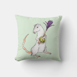 Cojín Decorativo rata fiesta