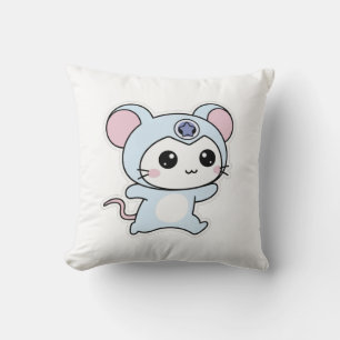 Cojín Decorativo Ratón adorable pequeño lindo y encantador