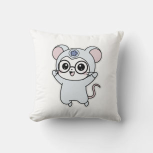 Cojín Decorativo Ratón adorable pequeño lindo y encantador