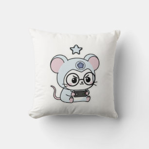 Cojín Decorativo Ratón adorable pequeño lindo y encantador