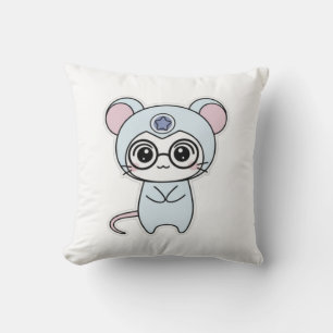 Cojín Decorativo Ratón adorable pequeño lindo y encantador