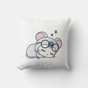 Cojín Decorativo Ratón adorable pequeño lindo y encantador
