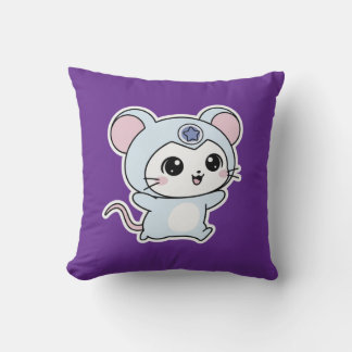 Cojín Decorativo Ratón adorable pequeño lindo y encantador