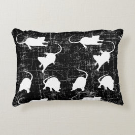 Cojín Decorativo ratones blancos