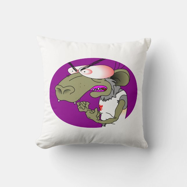 Cojín Decorativo Rats Pillow (Anverso)