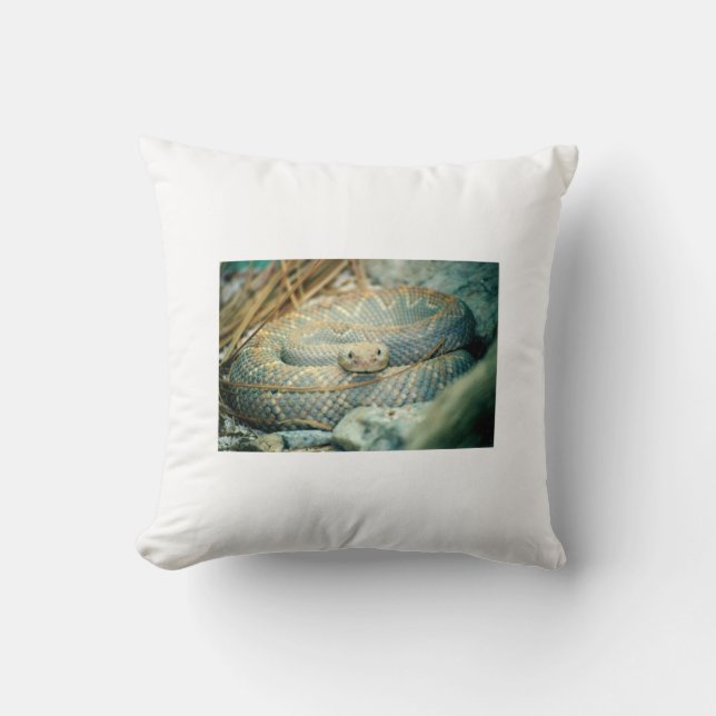 Cojín Decorativo Rattlesnake (Anverso)