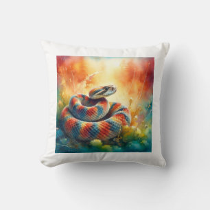 Cojín Decorativo Rattlesnake 300924AREF117 - Watercolor