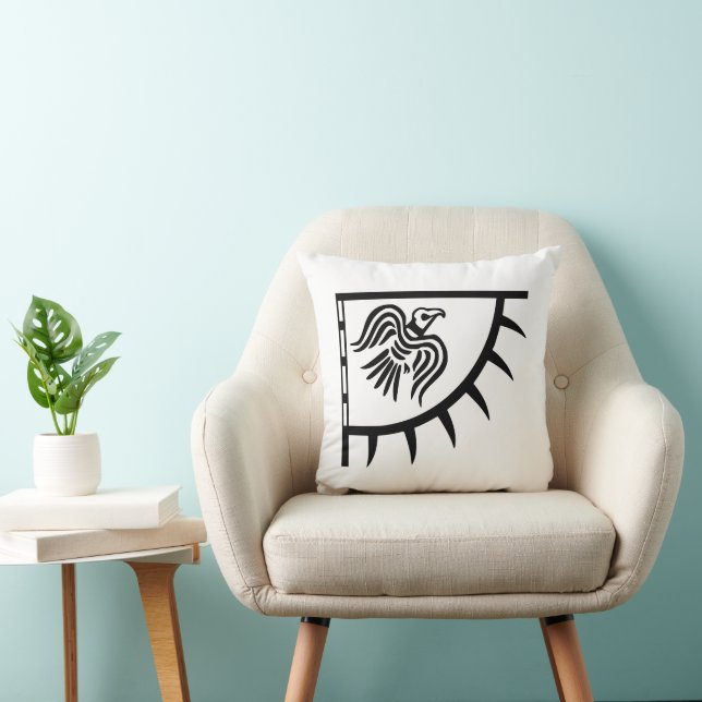 Cojín Decorativo Raven Viking Banner (Silla)