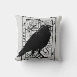Cojín Decorativo Raven y Fleur Du Lys Cross
