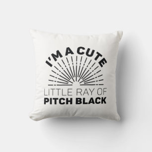 Cojín Decorativo Ray Of Pitch Black