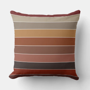 Cojín Decorativo Rayas acuáticas de otoño
