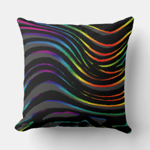 Cojín Decorativo Rayas arcoiris