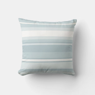 Cojín Decorativo Rayas azul hielo