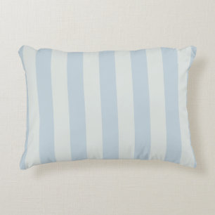 Cojín Decorativo Rayas Azules Claras