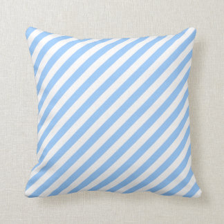 Cojín Decorativo Rayas azules y blancas