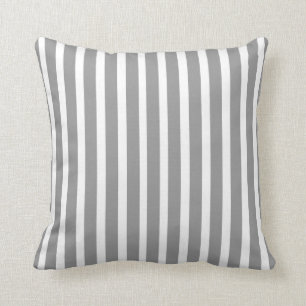 COJÍN DECORATIVO RAYAS DE LA MODA PILLOW_252 GRAY/WHITE