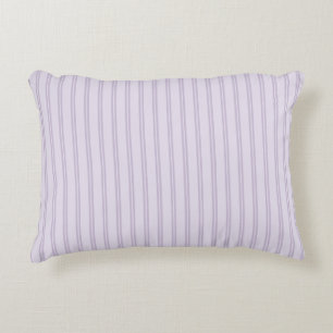 Cojín Decorativo Rayas de lavanda púrpura