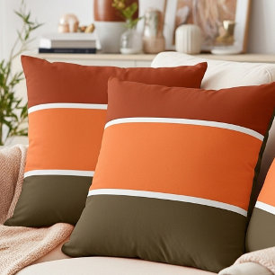 Cojín Decorativo Rayas de otoño