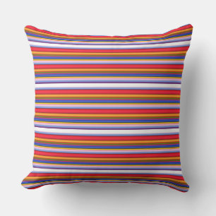 Cojín Decorativo Rayas mágicas de colores lindos