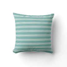 Rayas minimalistas de color verde-mar y blanco