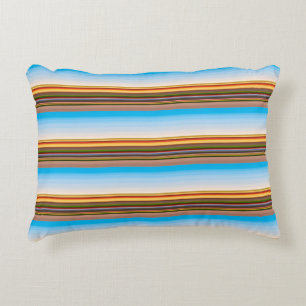 Cojín Decorativo Rayas modernas coloridas lindas