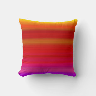 Cojín Decorativo Rayas Multicolores Abstractas