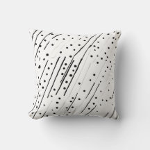 Rayas o puntos de polka negro, blanco, gris