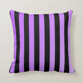 Cojín Decorativo Rayas púrpuras (Ombre débil)