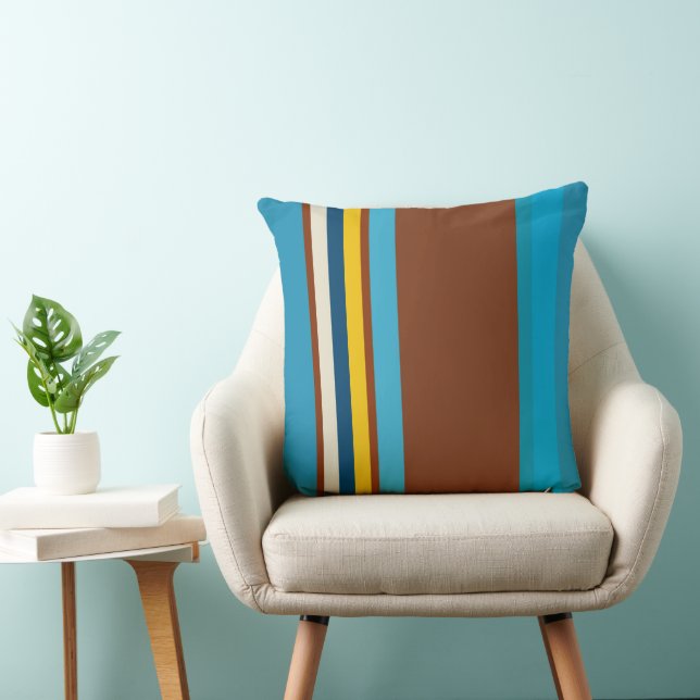 Cojín Decorativo Rayas suroeste 12 (Silla)